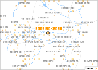 map of Ban Sisa Krabu