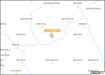 map of Ban Si Sa