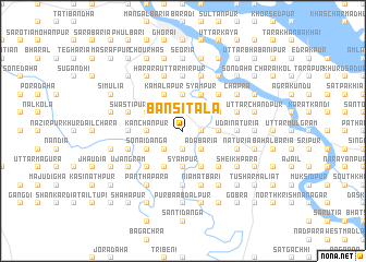 map of Bansitala