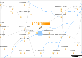 map of Ban Si Tawan