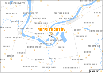 map of Ban Sithan Tay