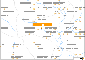 map of Ban Sithong