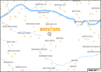 map of Ban Sitông