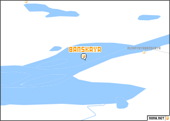 map of Banskaya
