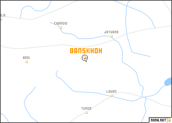 map of Bānskhoh