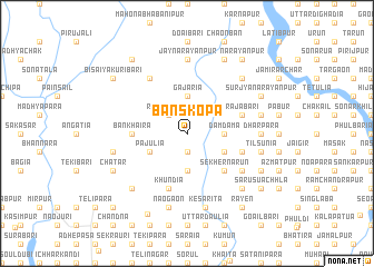 map of Bānskopa