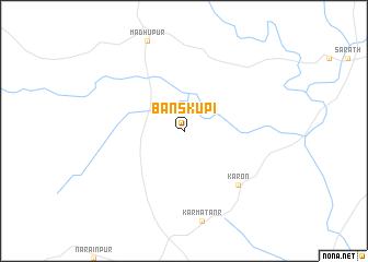 map of Bānskupi