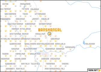 map of Bānsmangal