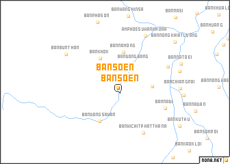 map of Ban Soen