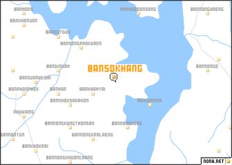map of Ban Sok Hang