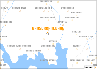 map of Ban Sok Kan Luang