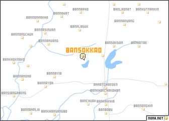 map of Ban Sok Kao