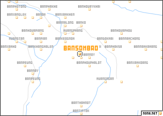 map of Ban Sômbao