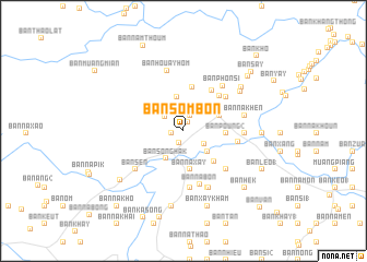 map of Ban Sômbon