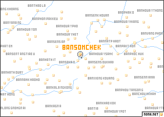 map of Ban Sômchèk