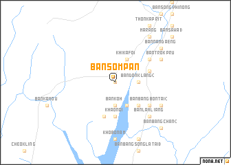 map of Ban Sompan