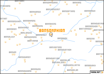 map of Ban Sômphian