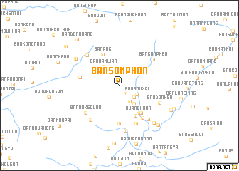 map of Ban Sômphon