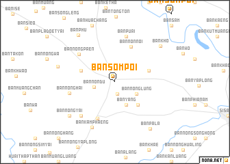 map of Ban Som Poi