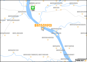 map of Ban Som Poi