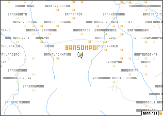 map of Ban Som Poi