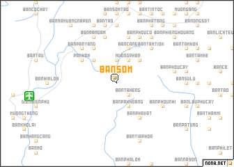 map of Bản Som