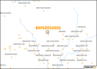 map of Ban Songhong