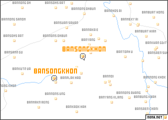 map of Ban Song Khon