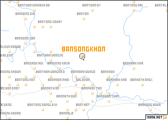 map of Ban Songkhon