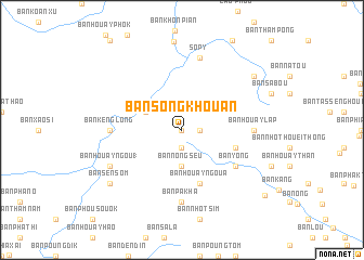 map of Ban Sông Khouan