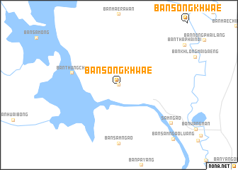map of Ban Song Khwae