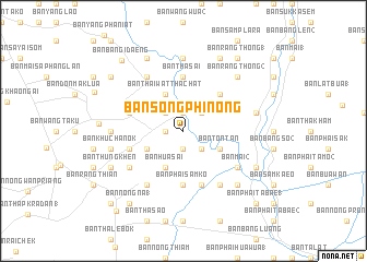 map of Ban Song Phi Nong