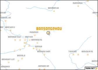 map of Ban Song Phou