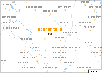 map of Ban Song Puai