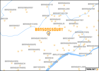 map of Ban Songsouay