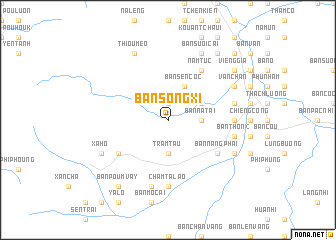 map of Bản Sông Xi