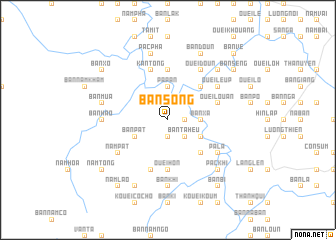 map of Bản Song