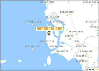 map of Ban Son Klang