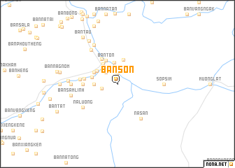 map of Ban Son