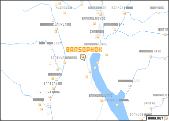 map of Ban Sop Hok