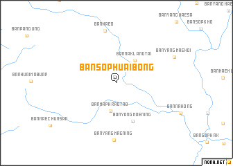 map of Ban Sop Huai Bong