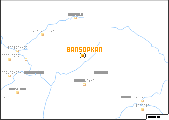 map of Ban Sôpkan