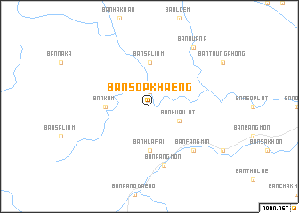 map of Ban Sop Khaeng