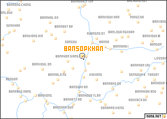 map of Ban Sôpkhan