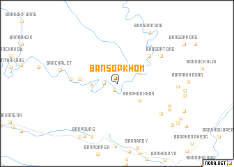 map of Ban Sôpkhôm