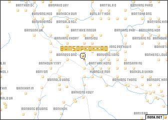 map of Ban Sôpkôk Kao