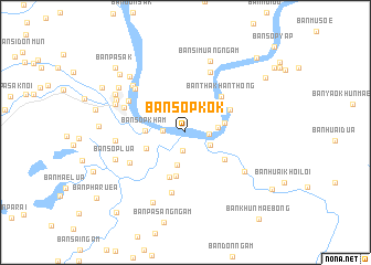 map of Ban Sop Kok