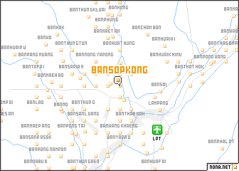 map of Ban Sop Kong