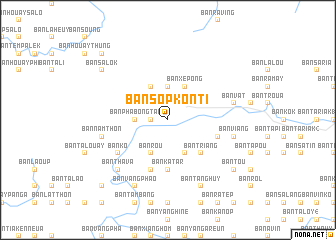 map of Ban Sôpkonti