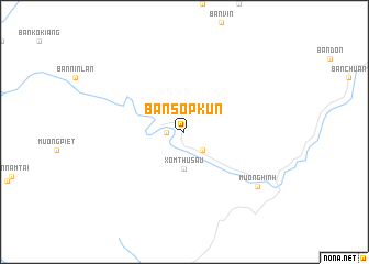 map of Bản Sop Kun